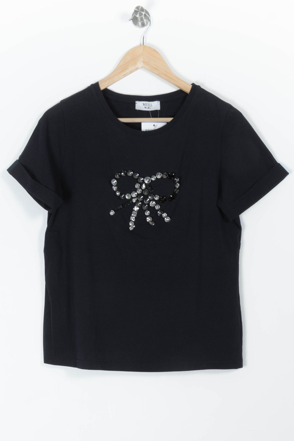 T-shirt Noir - Taille M/38 de la marque Weill | PARAD97083 - Vendu par Paradigme - Image 2