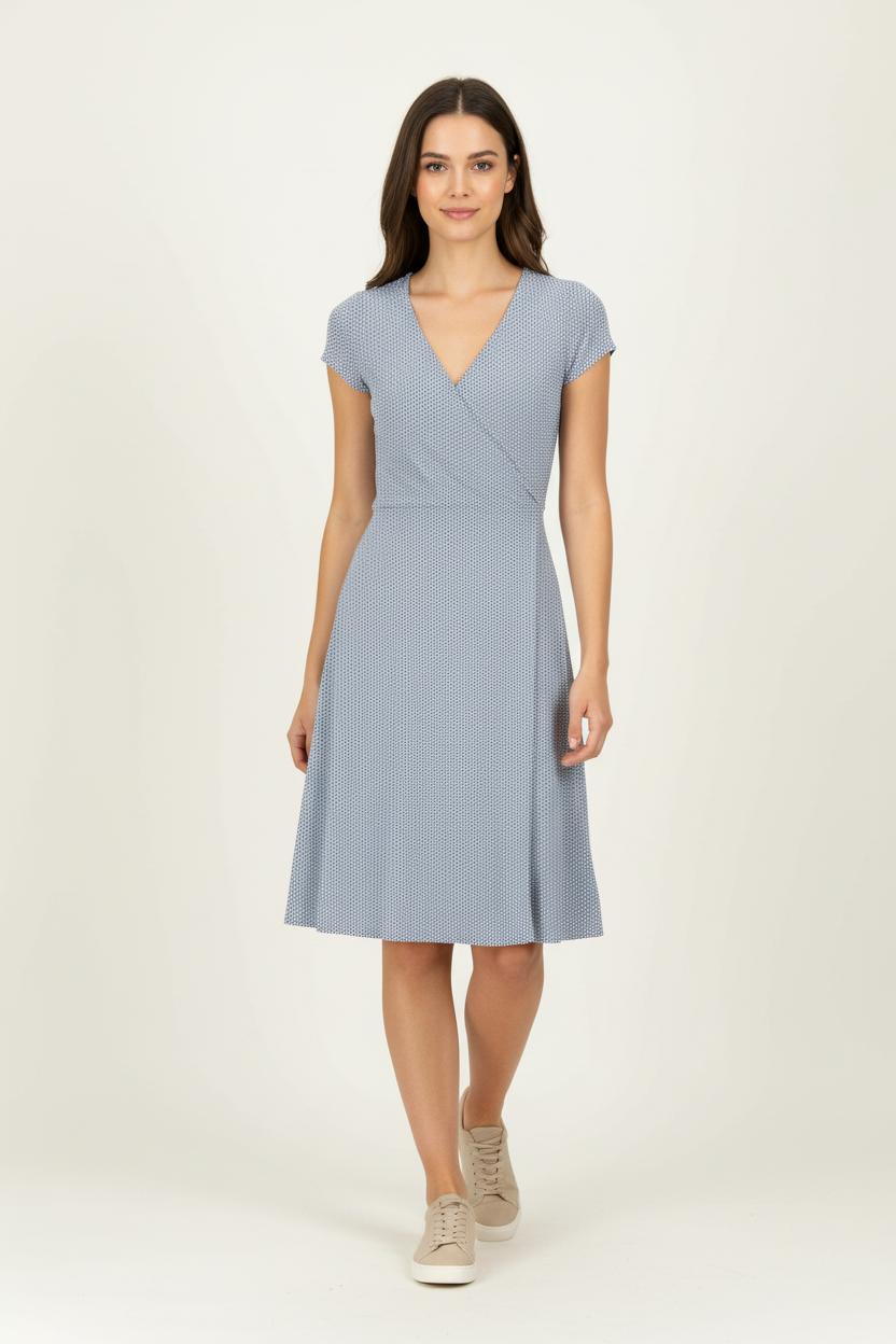Robe Longue Bleue - Taille S/36 de la marque Caroll | PARAD97084 - Vendu par Paradigme - Image 1