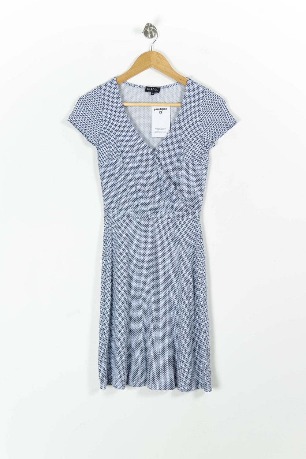 Robe Longue Bleue - Taille S/36 de la marque Caroll | PARAD97084 - Vendu par Paradigme - Image 2