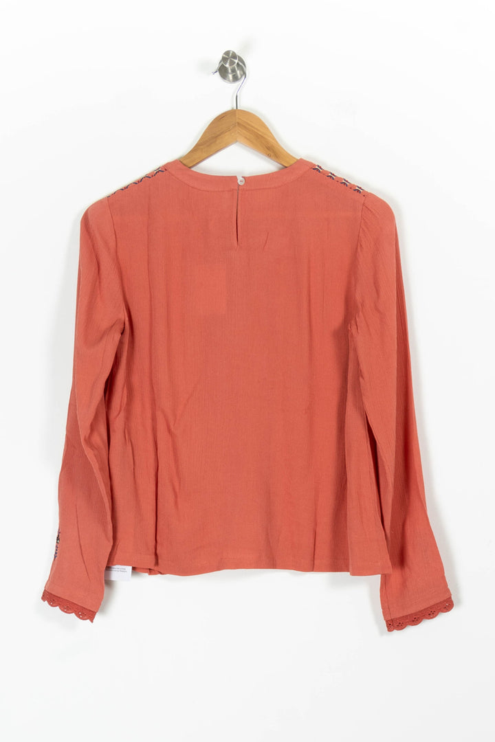Blouse Orange - Taille XS/34 de la marque Karl Marc John | PARAD97085 - Vendu par Paradigme - Image 4