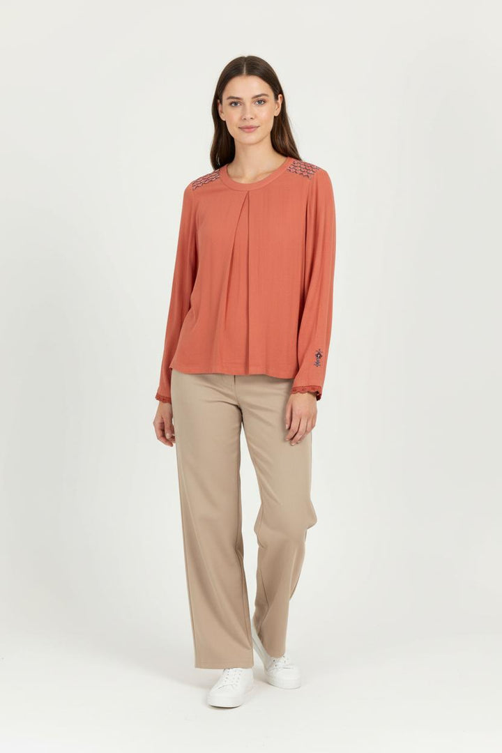 Blouse Orange - Taille XS/34 de la marque Karl Marc John | PARAD97085 - Vendu par Paradigme - Image 1