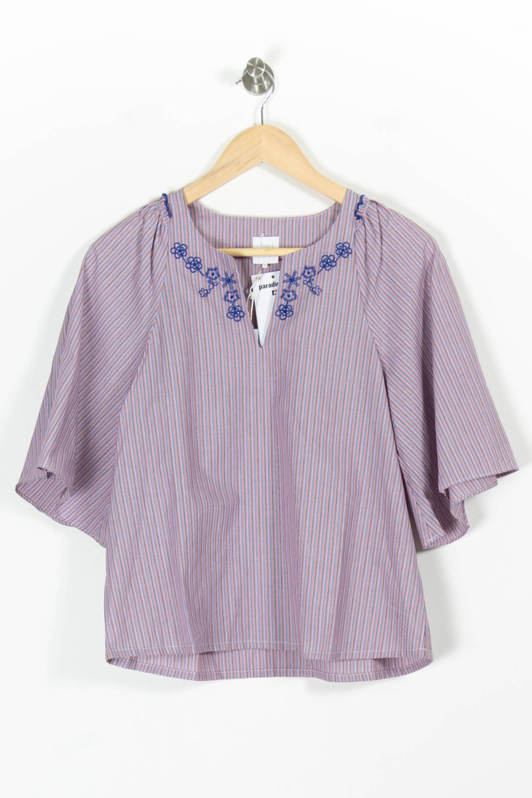 Blouse Violet et Bleu - Taille XS/34 de la marque Karl Marc John | PARAD97087 - Vendu par Paradigme - Image 2