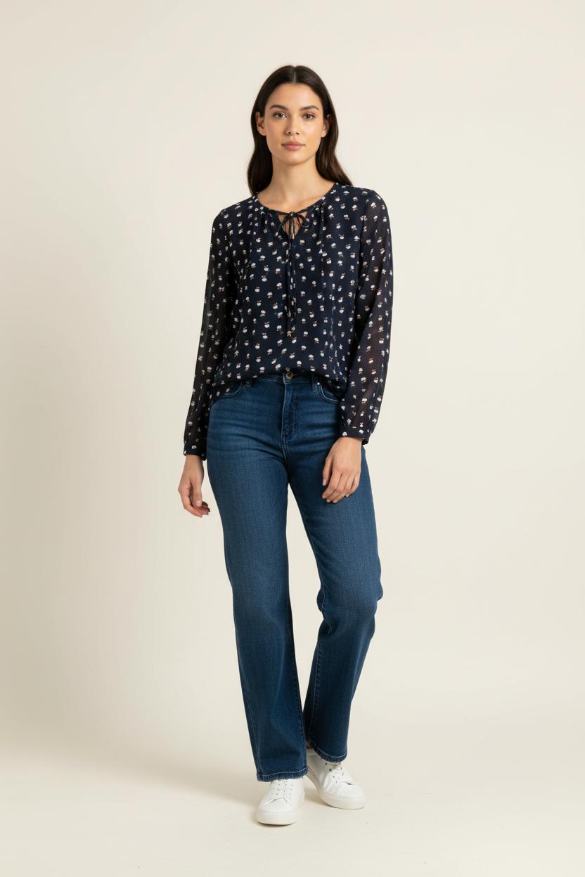 Blouse Bleue - Taille S/36 de la marque La Petite Etoile | PARAD97090 - Vendu par Paradigme - Image 1