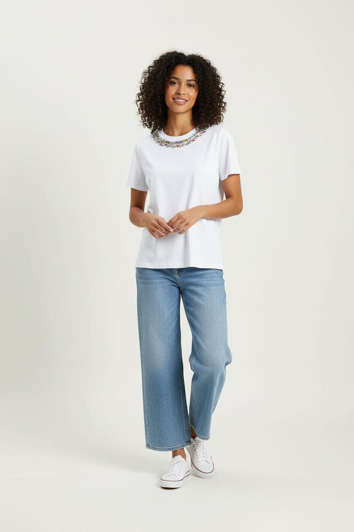 T-shirt Blanc - Taille M/38 de la marque Weill | PARAD97091 - Vendu par Paradigme - Image 1