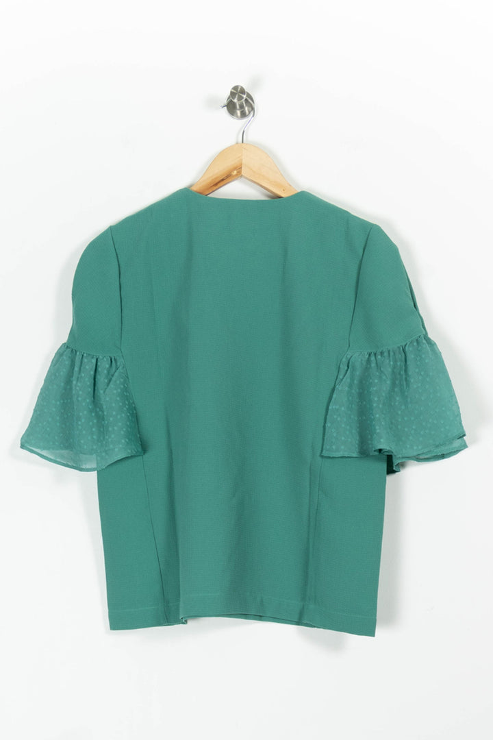 Blouse Verte - Taille S/36 de la marque Karl Marc John | PARAD97110 - Vendu par Paradigme - Image 4