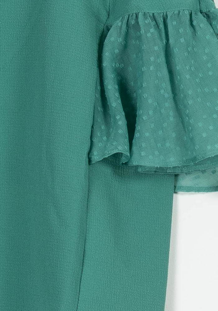 Blouse Verte - Taille S/36 de la marque Karl Marc John | PARAD97110 - Vendu par Paradigme - Image 3