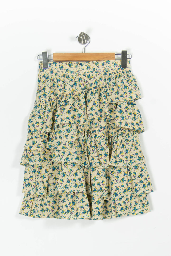 Jupe Volantée Jaune - Taille XS/34 de la marque Zadig&Voltaire | PARAD97115 - Vendu par Paradigme - Image 4