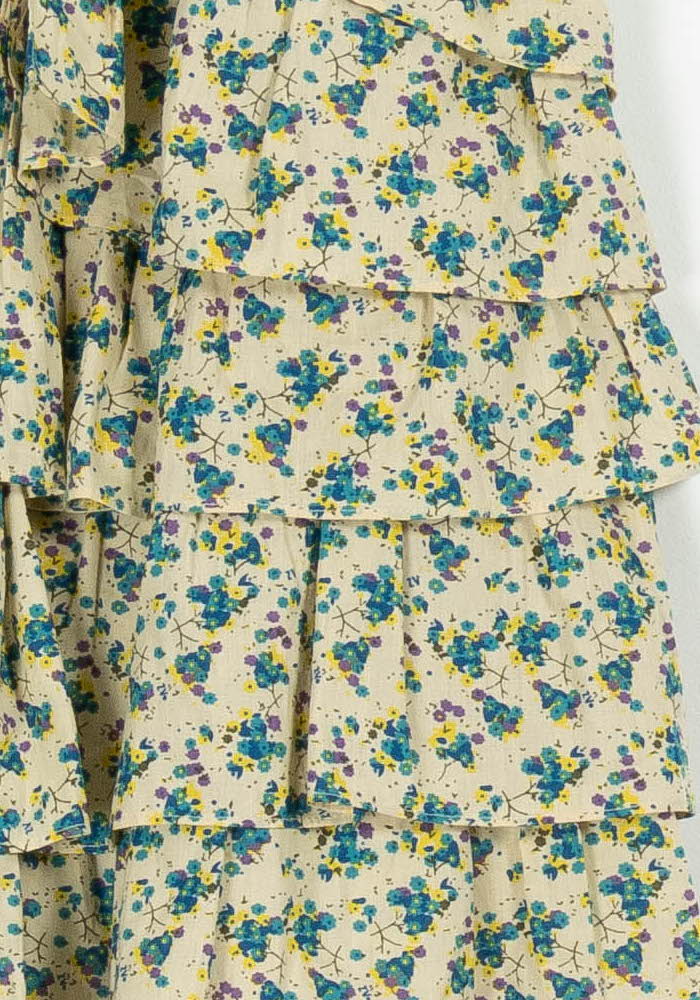 Jupe Volantée Jaune - Taille XS/34 de la marque Zadig&Voltaire | PARAD97115 - Vendu par Paradigme - Image 3