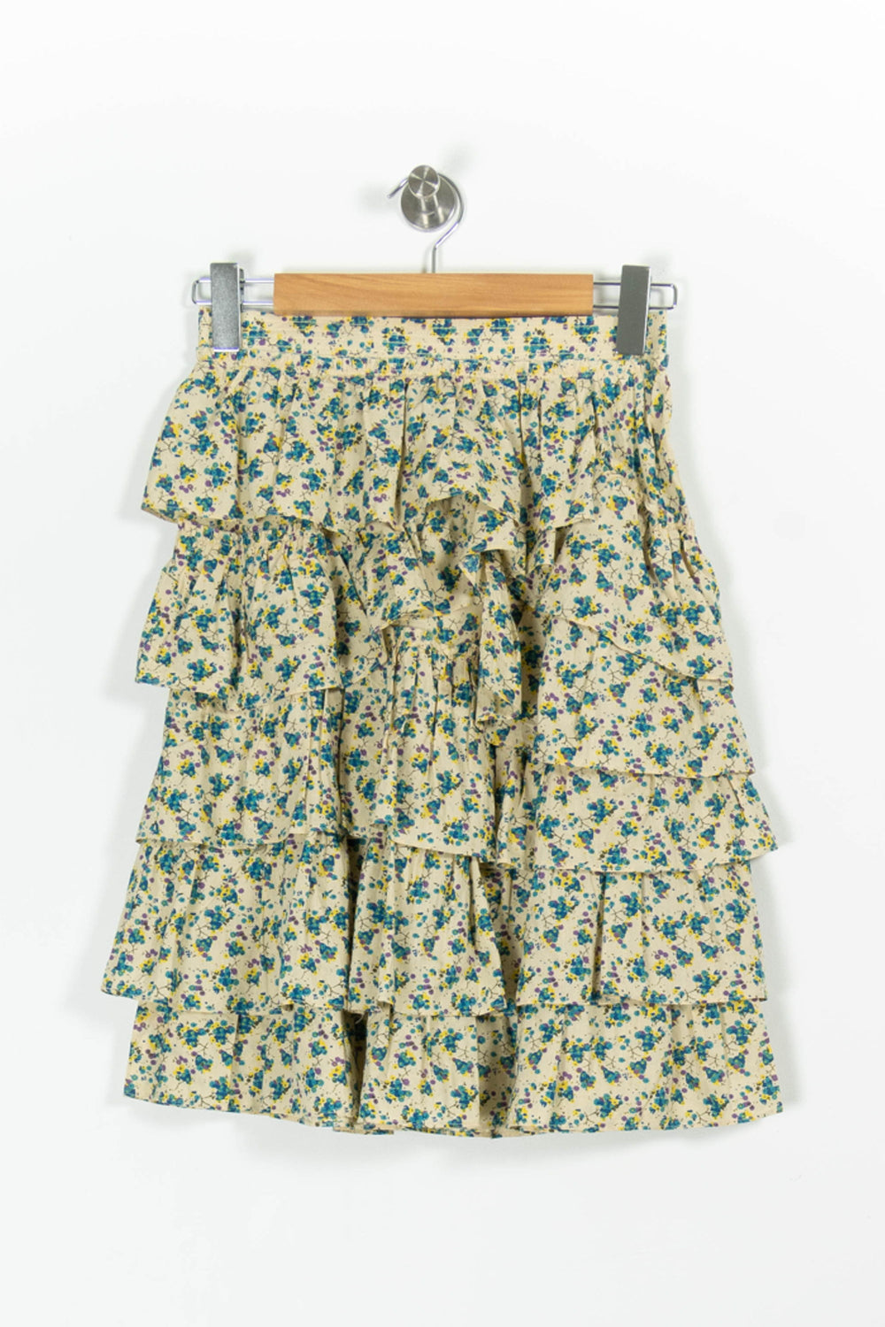 Jupe Volantée Jaune - Taille XS/34 de la marque Zadig&Voltaire | PARAD97115 - Vendu par Paradigme - Image 2