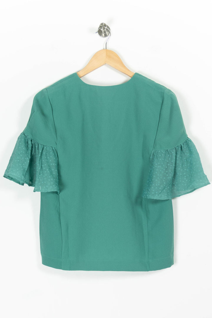 Blouse Verte - Taille XS/34 de la marque Karl Marc John | PARAD97120 - Vendu par Paradigme - Image 4