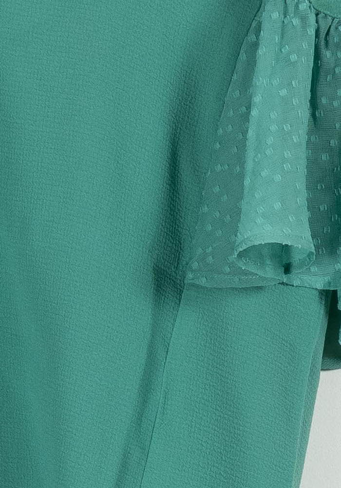 Blouse Verte - Taille XS/34 de la marque Karl Marc John | PARAD97120 - Vendu par Paradigme - Image 3