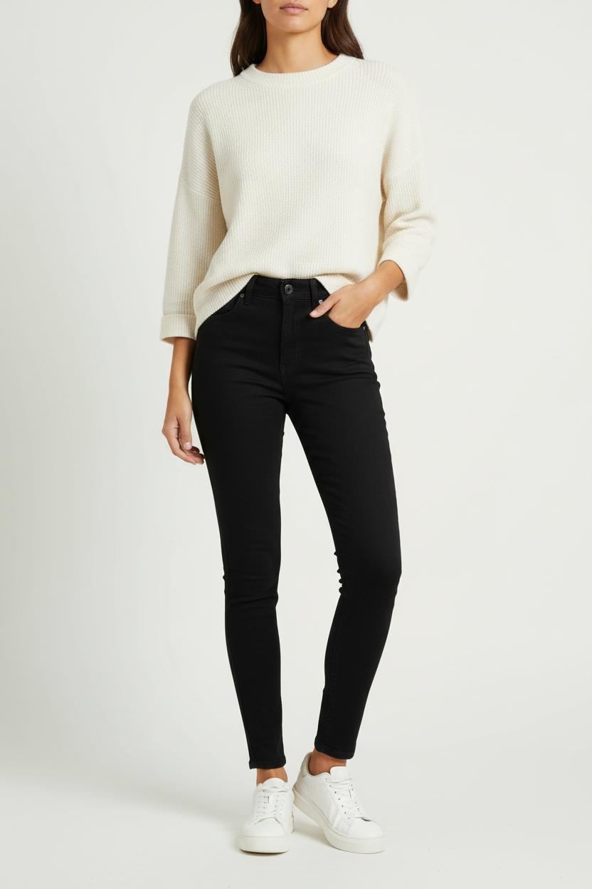 Jean Skinny Noir - Taille S/36 de la marque Levi's | PARAD97121 - Vendu par Paradigme - Image 1