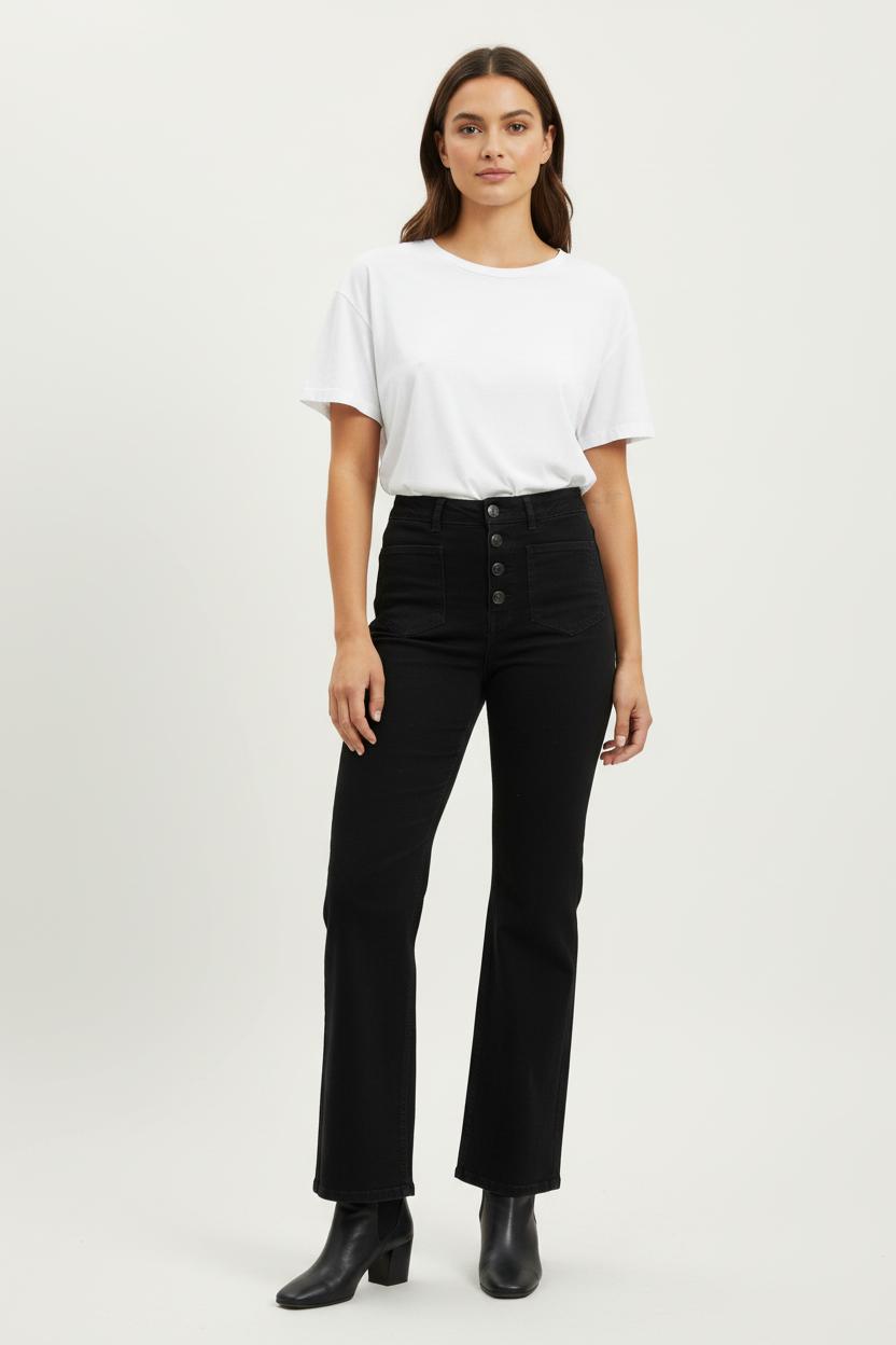 Jean Noir - Taille S/36 de la marque Maje | PARAD97122 - Vendu par Paradigme - Image 1