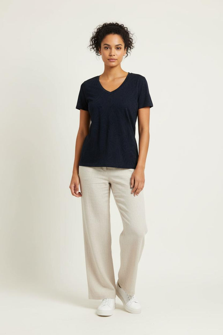 Tee-shirt Bleu - Taille M/38 de la marque IKKS | PARAD97125 - Vendu par Paradigme - Image 1