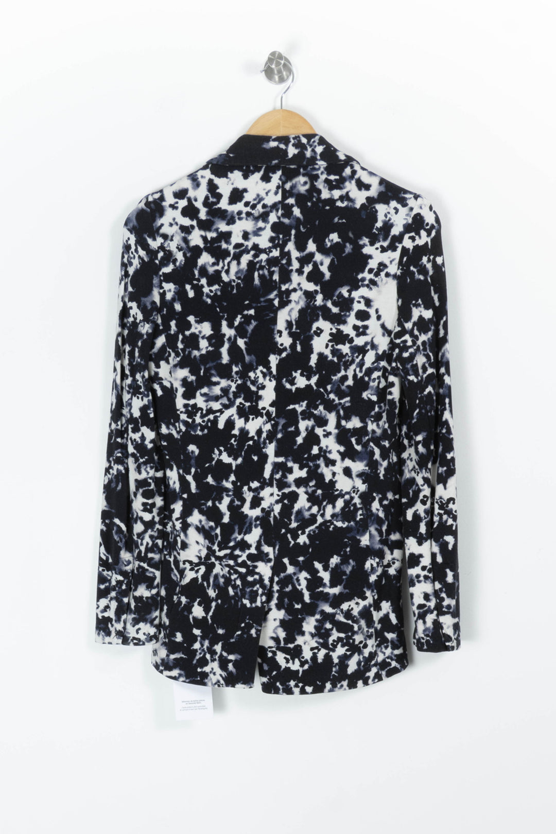 Blazer Noir et Blanc - Taille M/38 de la marque Majestic Filatures | PARAD97126 - Vendu par Paradigme - Image 4