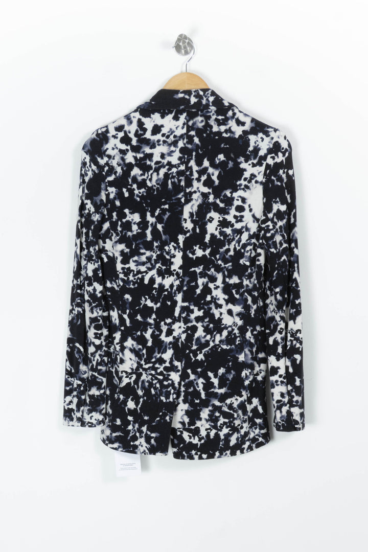 Blazer Noir et Blanc - Taille M/38 de la marque Majestic Filatures | PARAD97126 - Vendu par Paradigme - Image 4