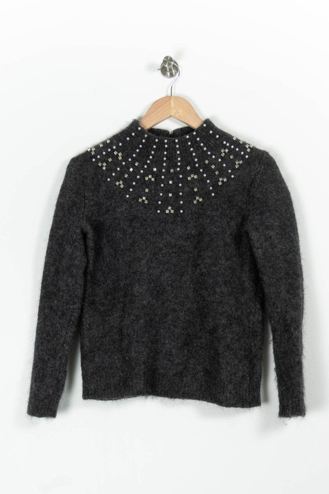 Pull Gris - Taille S/36 de la marque Sézane | PARAD97128 - Vendu par Paradigme - Image 2