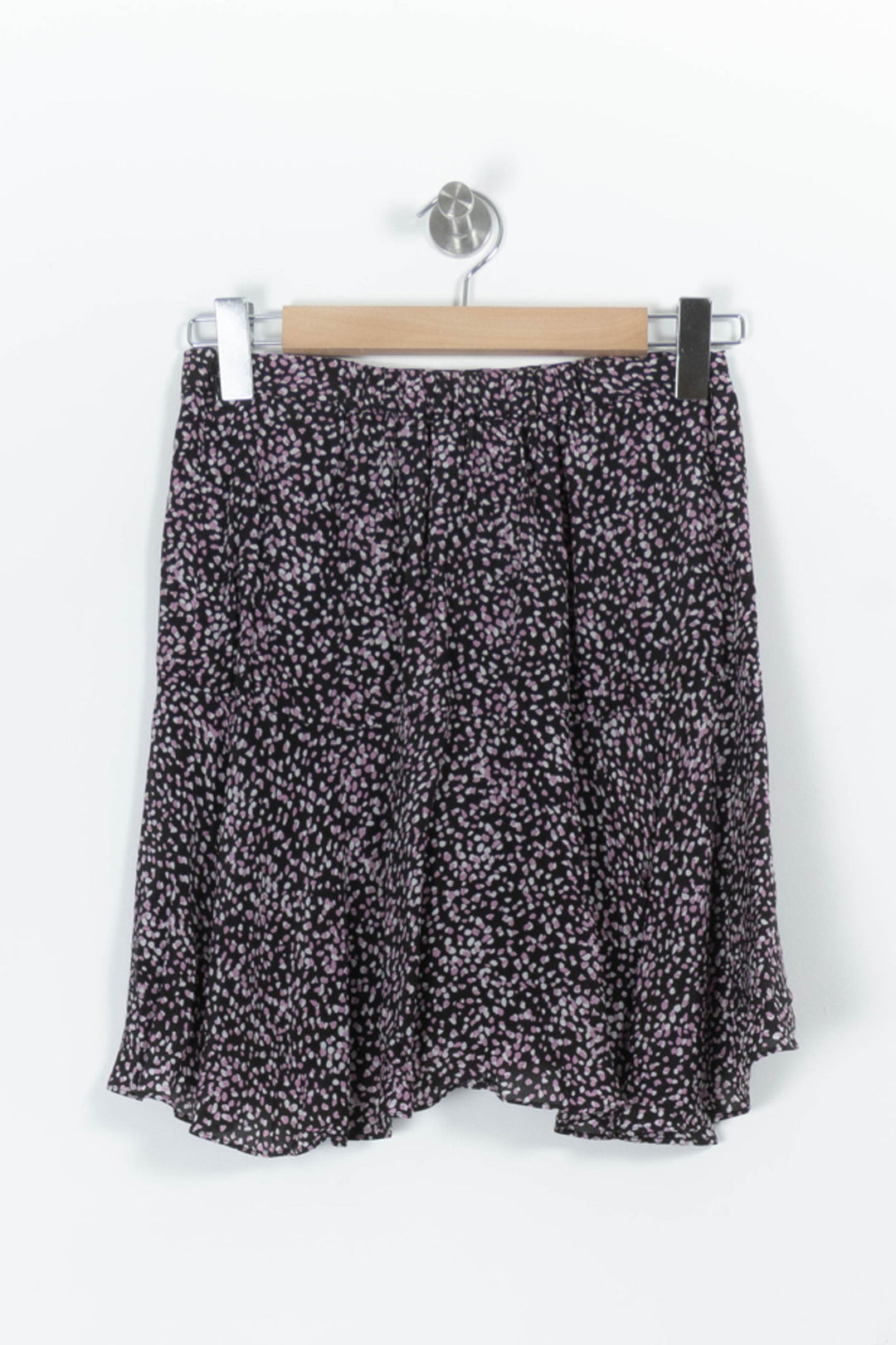 Jupe Plissée Noire et Rose - Taille M/38 de la marque The Kooples | PARAD97142 - Vendu par Paradigme - Image 4