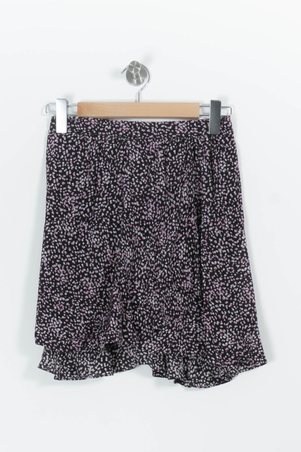 Jupe Plissée Noire et Rose - Taille M/38 de la marque The Kooples | PARAD97142 - Vendu par Paradigme - Image 2
