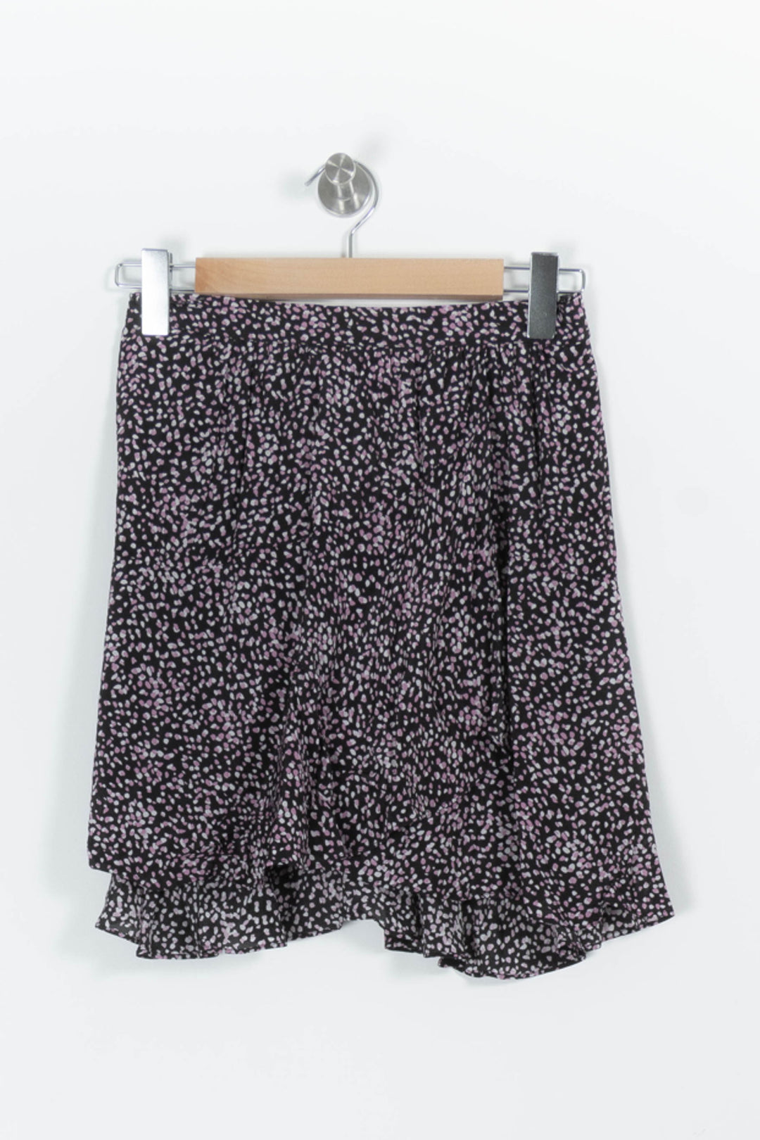 Jupe Plissée Noire et Rose - Taille M/38 de la marque The Kooples | PARAD97142 - Vendu par Paradigme - Image 2