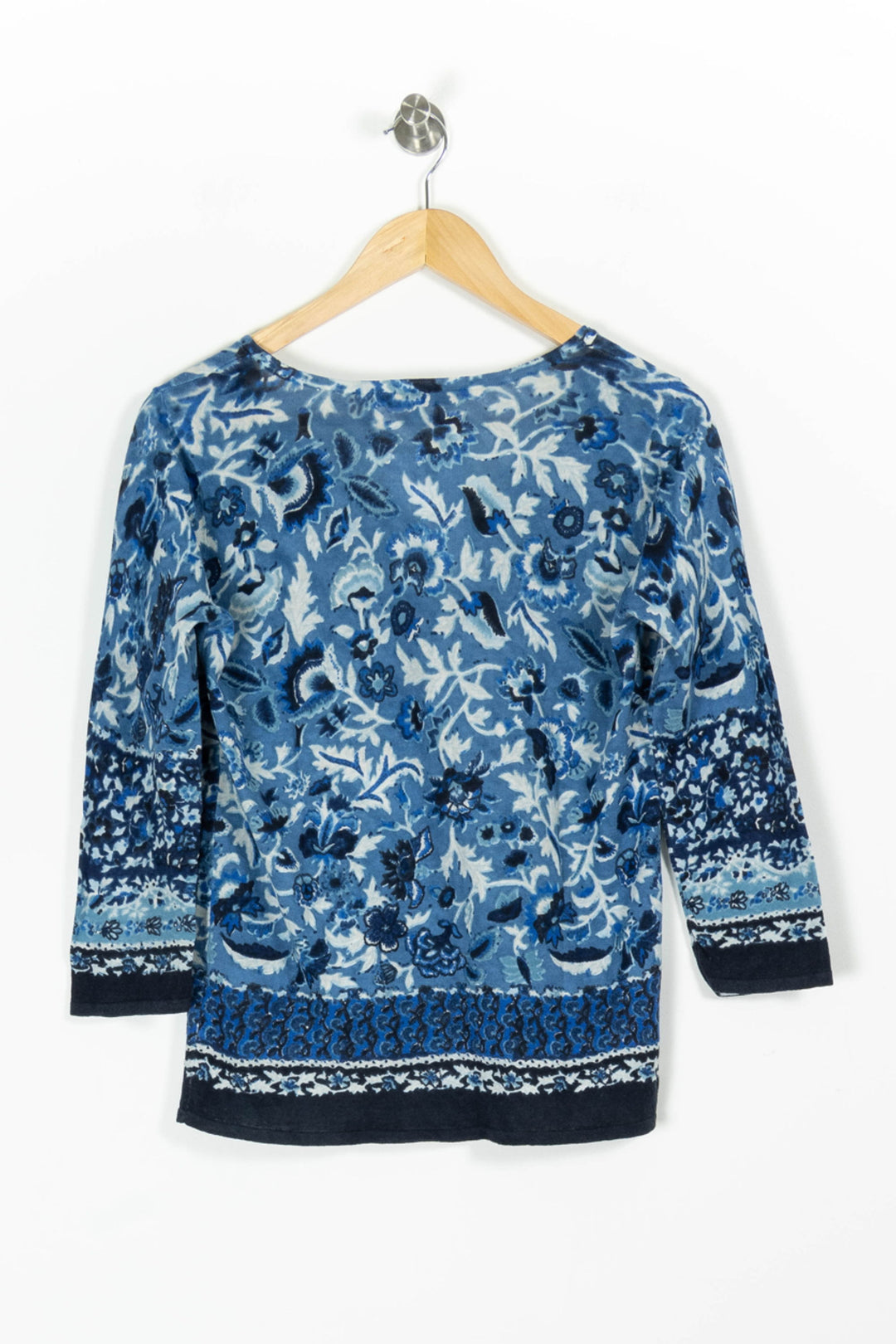 Pull Bleu et Blanc - Taille S/36 de la marque Gerard Darel | PARAD97144 - Vendu par Paradigme - Image 4