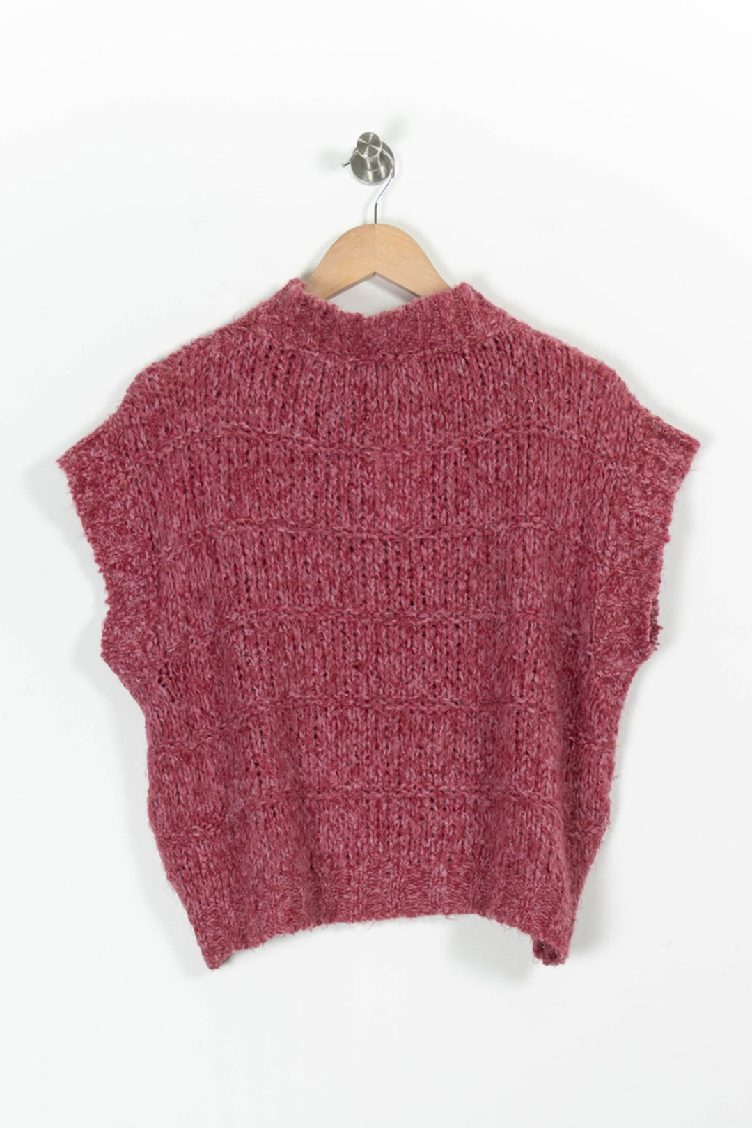 Pull Sans Manches Rose - Taille S/36 de la marque La Fée Maraboutée | PARAD97145 - Vendu par Paradigme - Image 4