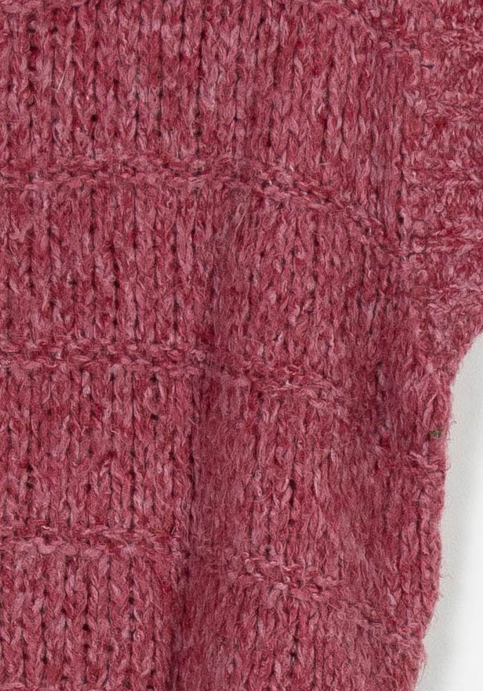 Pull Sans Manches Rose - Taille S/36 de la marque La Fée Maraboutée | PARAD97145 - Vendu par Paradigme - Image 3