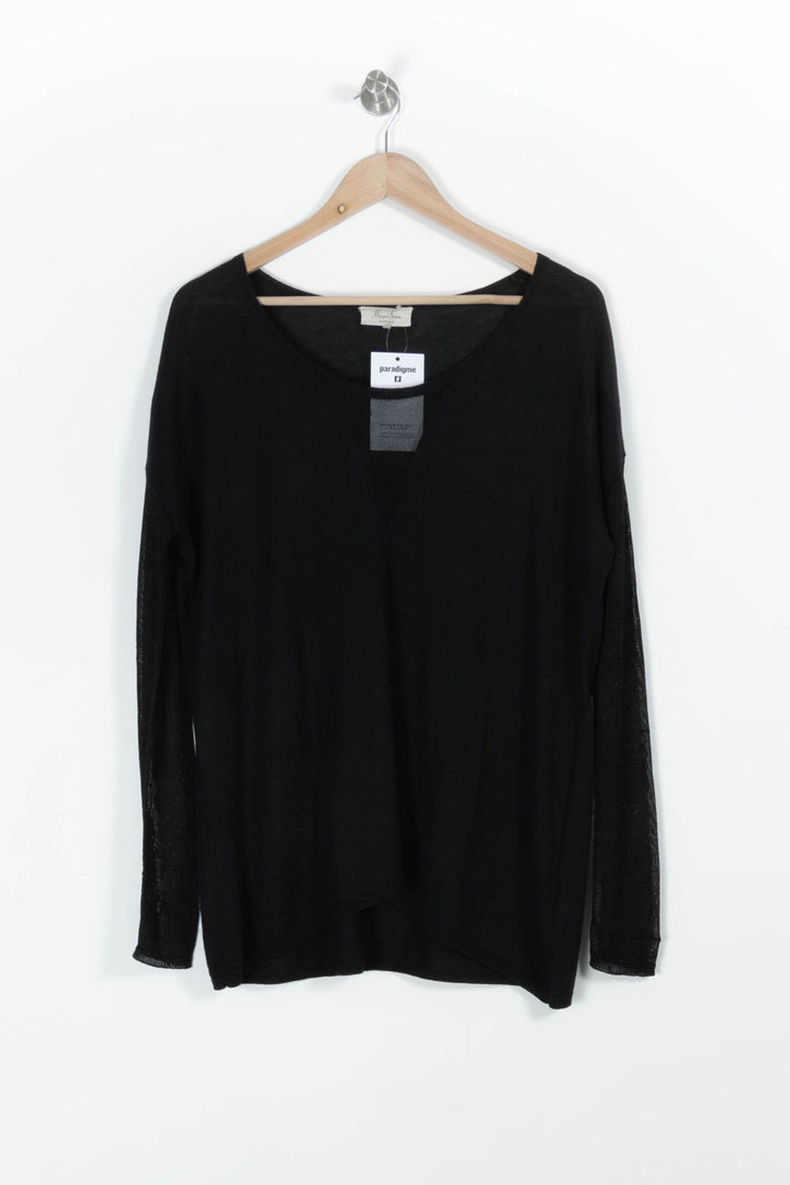 Pull Noir - Taille S/36 de la marque Marie Sixtine | PARAD97150 - Vendu par Paradigme - Image 2