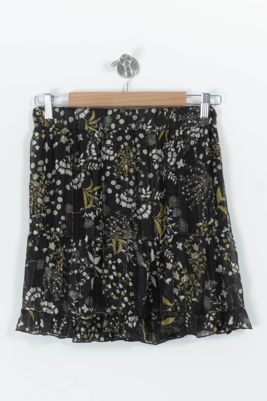 Jupe Courte Noire et Blanche - Taille XS/34 de la marque IKKS | PARAD97152 - Vendu par Paradigme - Image 4