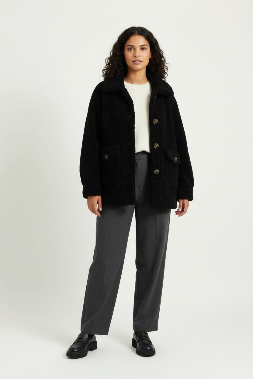 Manteau Bleu - Taille S/36 de la marque La Fée Maraboutée | PARAD97154 - Vendu par Paradigme - Image 1