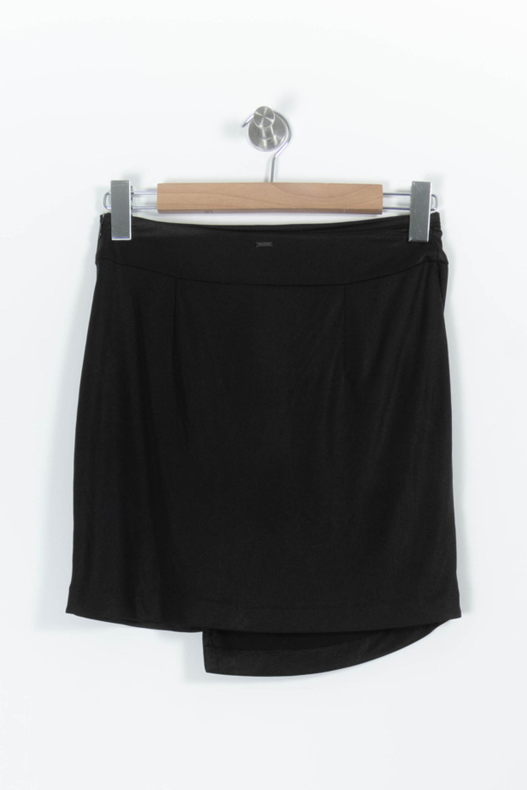 Jupe Drapée Noire - Taille S/36 de la marque IKKS | PARAD97157 - Vendu par Paradigme - Image 4