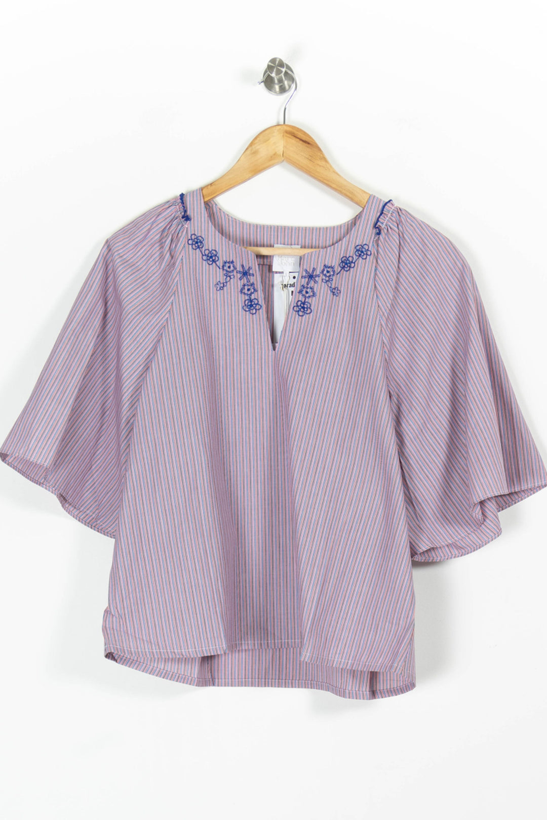 Blouse Violette et Bleue - Taille S/36 de la marque Karl Marc John | PARAD97163 - Vendu par Paradigme - Image 2