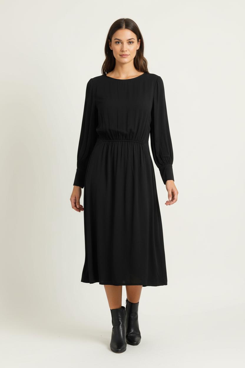 Robe Noire - Taille M/38 de la marque Comptoir des Cotonniers | PARAD97172 - Vendu par Paradigme - Image 1