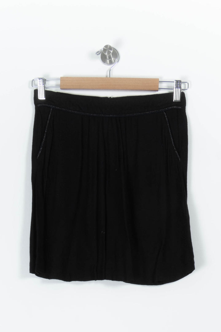 Jupe Courte Noire - Taille S/36 de la marque Grace & Mila | PARAD97174 - Vendu par Paradigme - Image 2