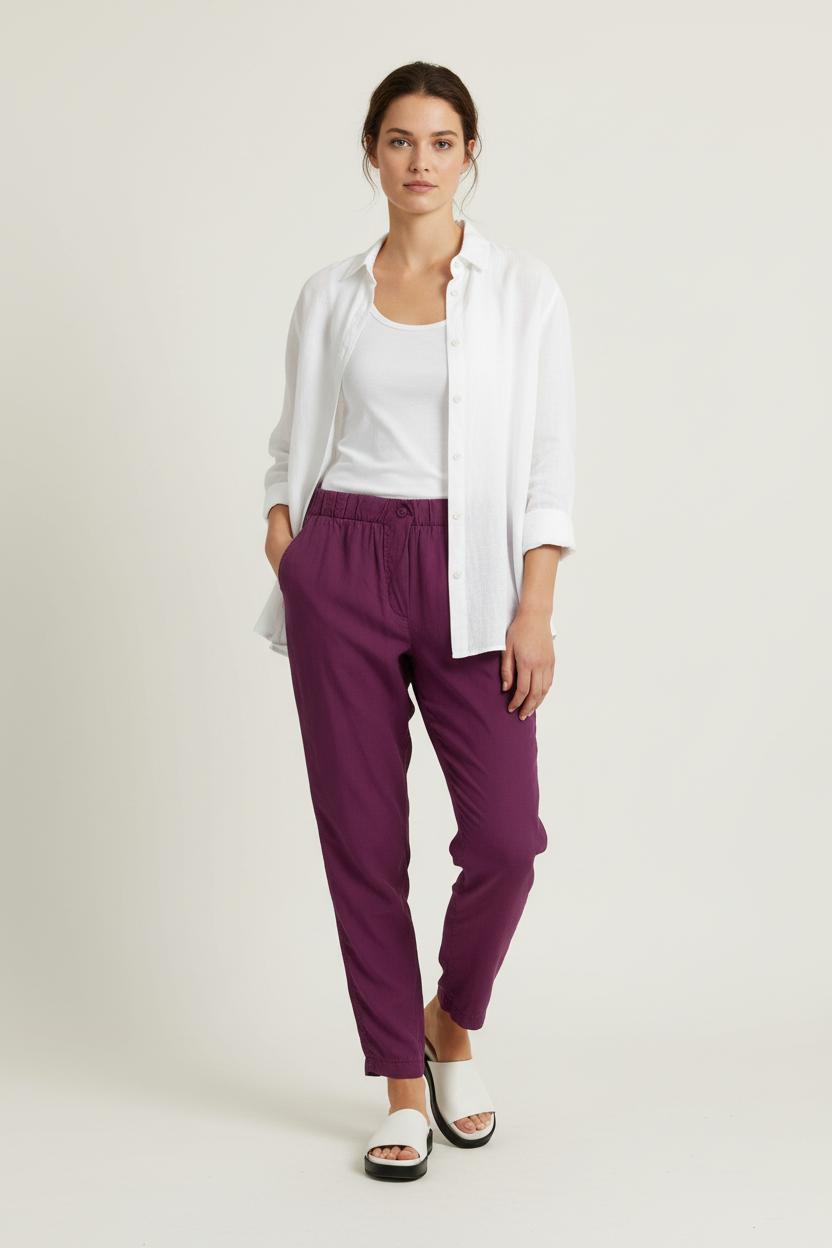 Pantalon Violet - Taille XL/42 de la marque La Fée Maraboutée | PARAD97175 - Vendu par Paradigme - Image 1