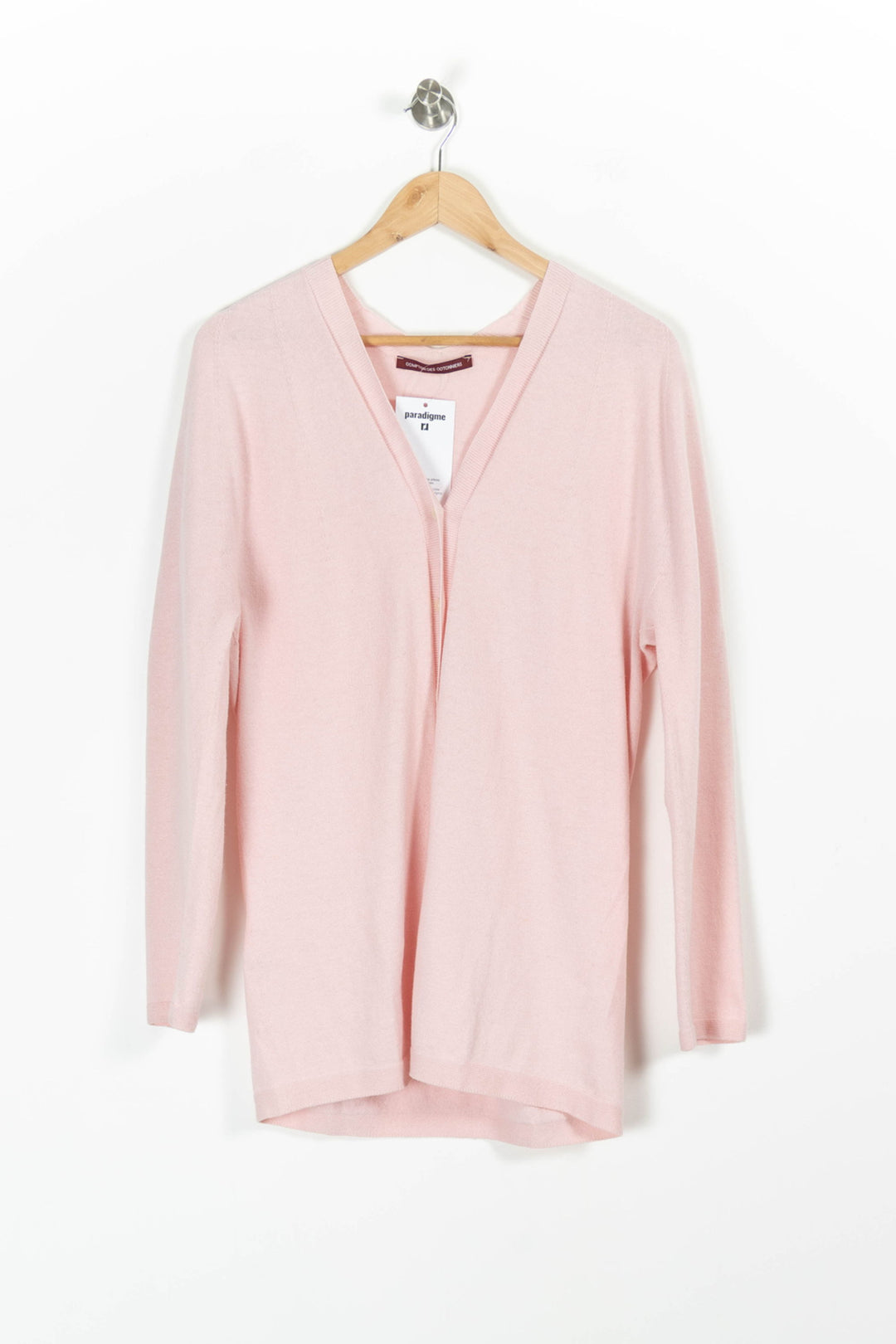 Cardigan Rose - Taille M/38 de la marque Comptoir des Cotonniers | PARAD97176 - Vendu par Paradigme - Image 2
