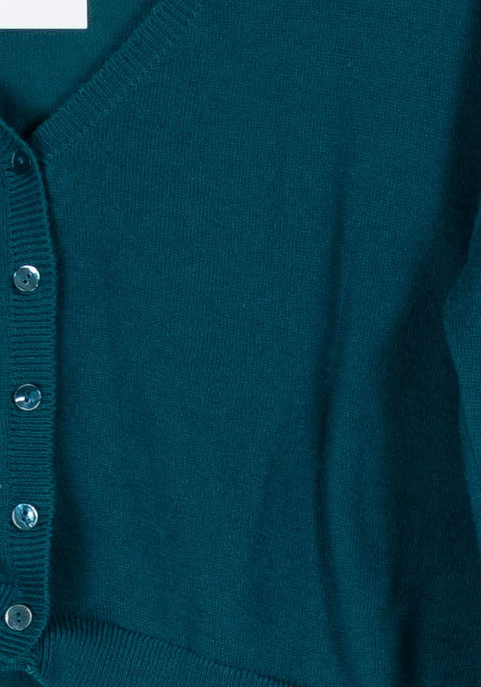 Cardigan Vert - Taille S/36 de la marque La Fée Maraboutée | PARAD97177 - Vendu par Paradigme - Image 3
