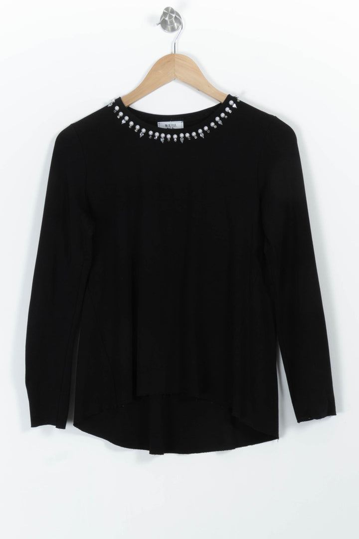 Pull Noir - Taille M/38 de la marque Weill | PARAD97181 - Vendu par Paradigme - Image 2