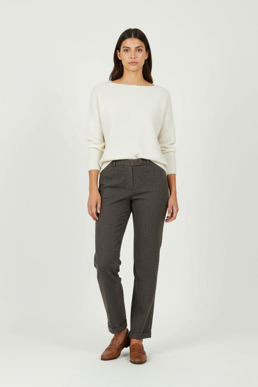 Pantalon Marron - Taille XL/42 de la marque La Fée Maraboutée | PARAD97182 - Vendu par Paradigme - Image 1
