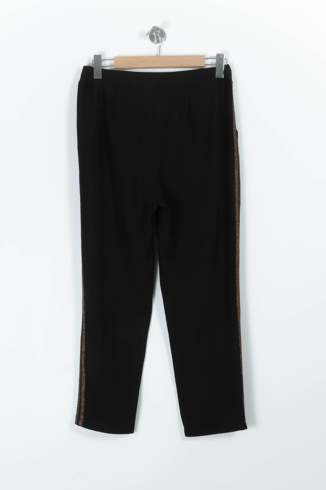 Pantalon Noir et Doré - Taille XL/42 de la marque La Fée Maraboutée | PARAD97184 - Vendu par Paradigme - Image 4