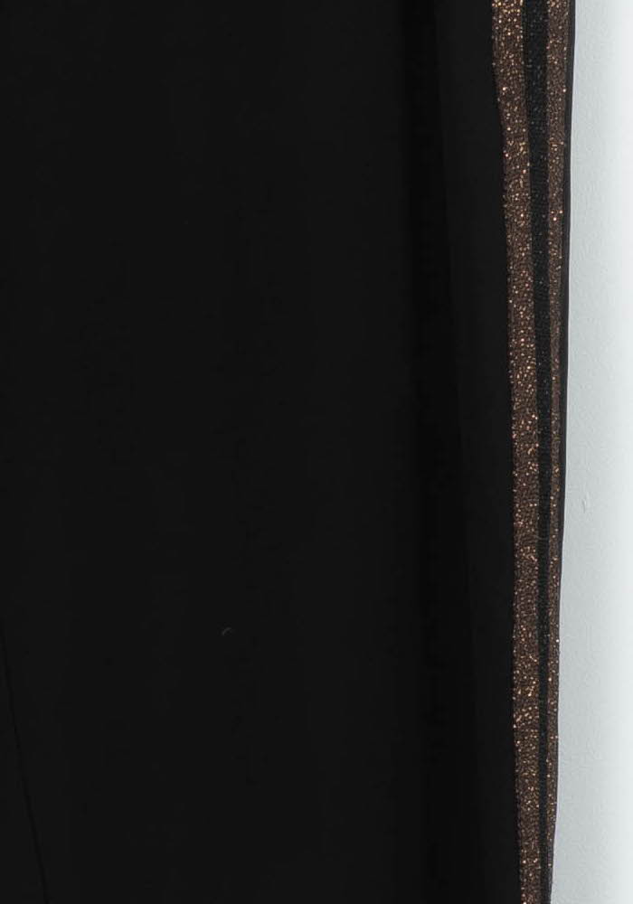 Pantalon Noir et Doré - Taille XL/42 de la marque La Fée Maraboutée | PARAD97184 - Vendu par Paradigme - Image 3