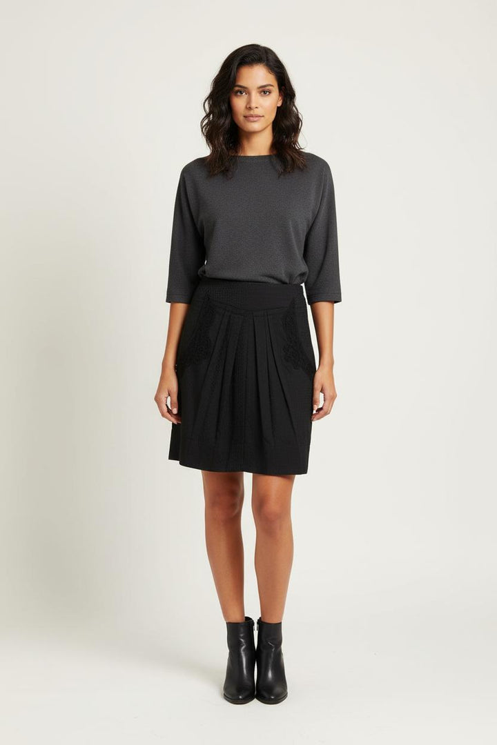 Jupe Courte Noire - Taille XS/34 de la marque One Step | PARAD97194 - Vendu par Paradigme - Image 1