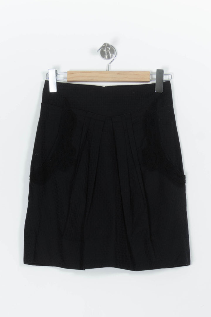 Jupe Courte Noire - Taille XS/34 de la marque One Step | PARAD97194 - Vendu par Paradigme - Image 2