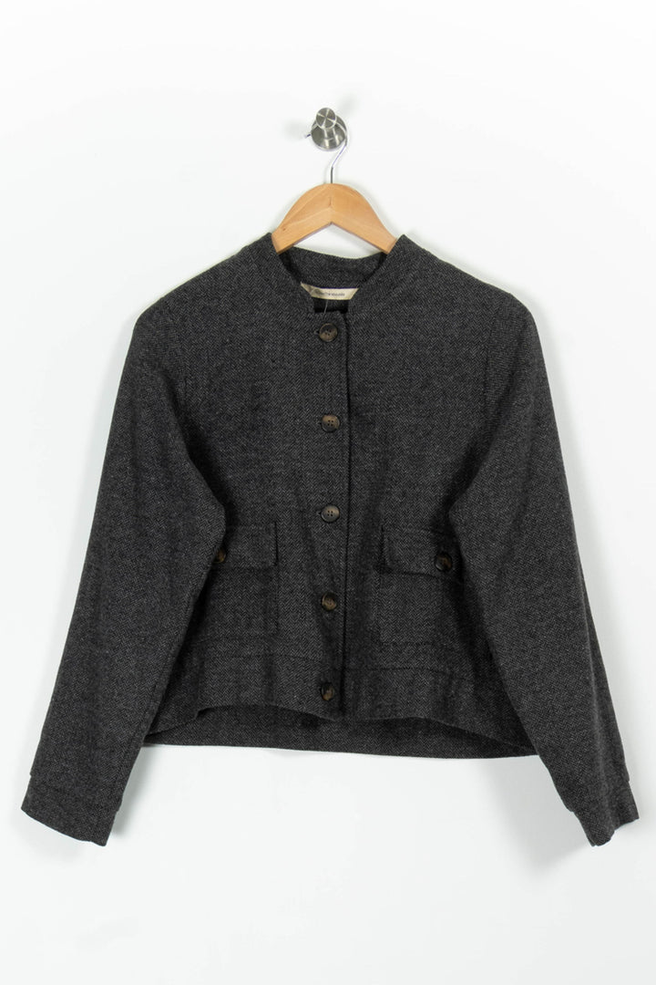 Veste Grise - Taille L/40 de la marque La Fée Maraboutée | PARAD97195 - Vendu par Paradigme - Image 2