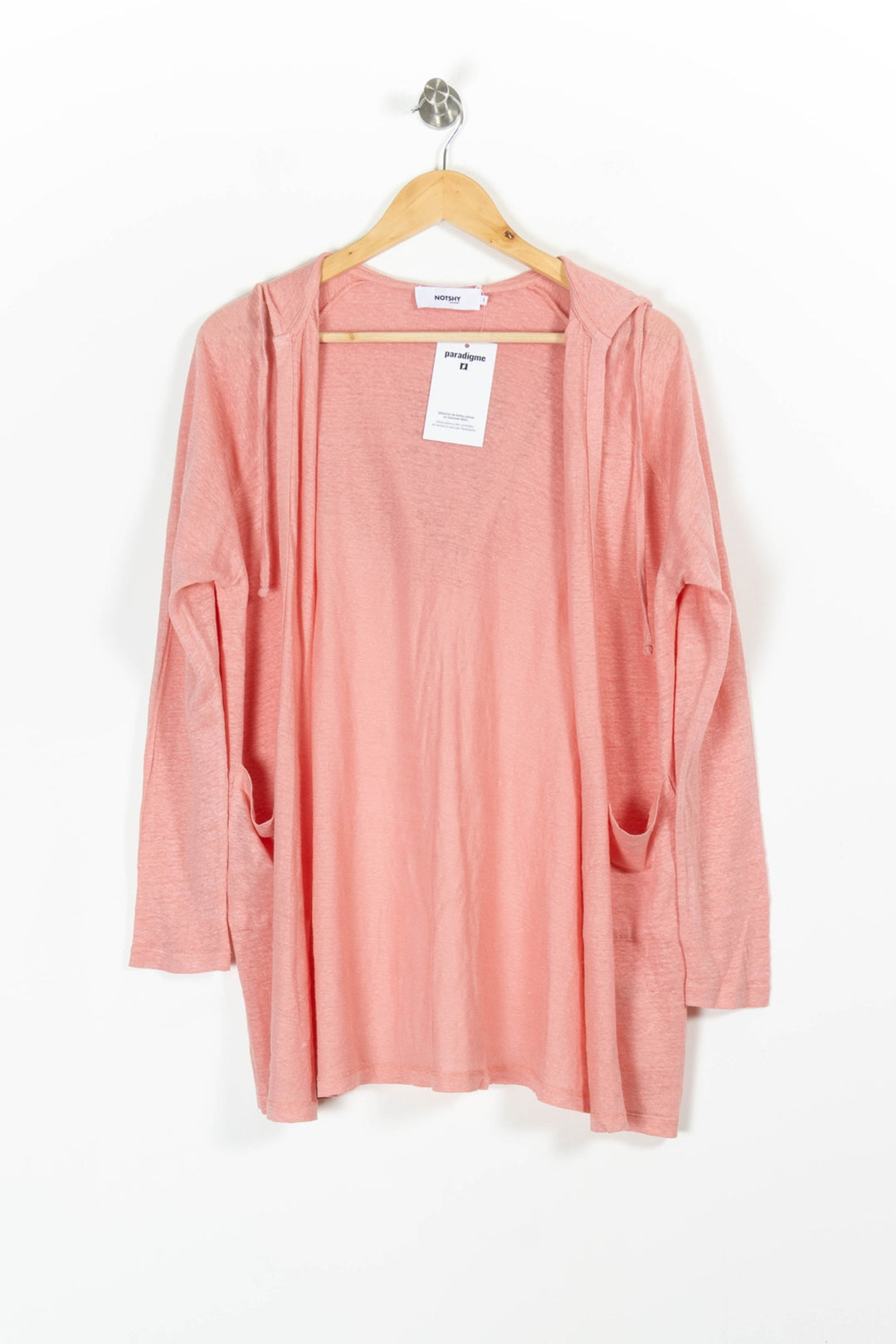 Cardigan Rose - Taille S/36 de la marque Notshy Cashmere | PARAD97197 - Vendu par Paradigme - Image 2
