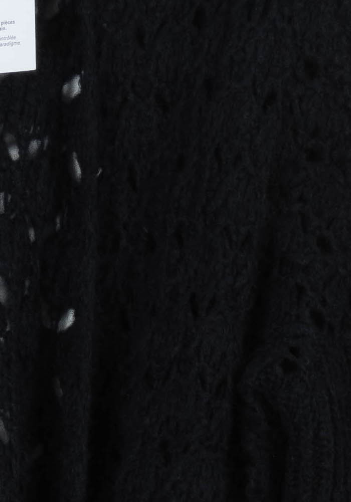 Cardigan Noir - Taille M/38 de la marque Stella Forest | PARAD97202 - Vendu par Paradigme - Image 3