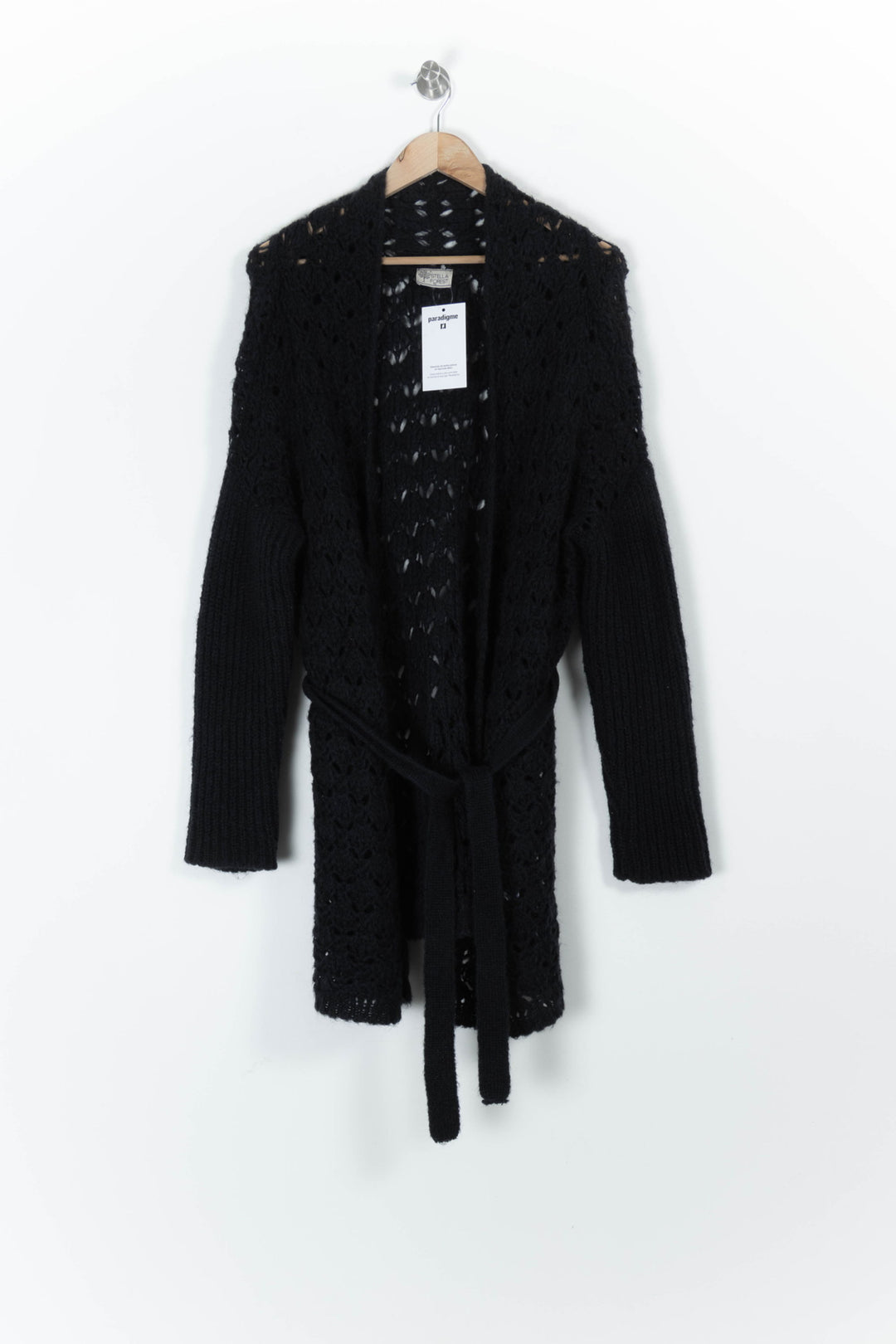 Cardigan Noir - Taille M/38 de la marque Stella Forest | PARAD97202 - Vendu par Paradigme - Image 2