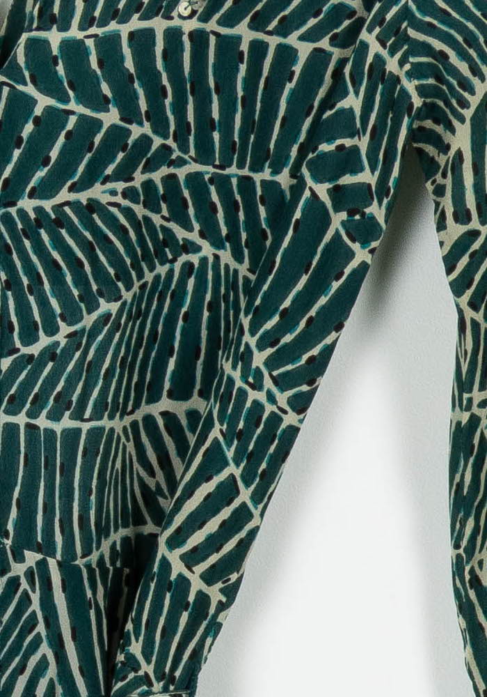 Robe Longue Verte et Argentée - Taille S/36 de la marque Stella Forest | PARAD97204 - Vendu par Paradigme - Image 3