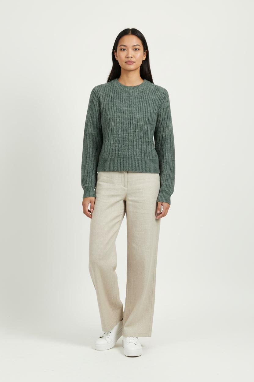 Pull Vert - Taille S/36 de la marque Kookai | PARAD97207 - Vendu par Paradigme - Image 1