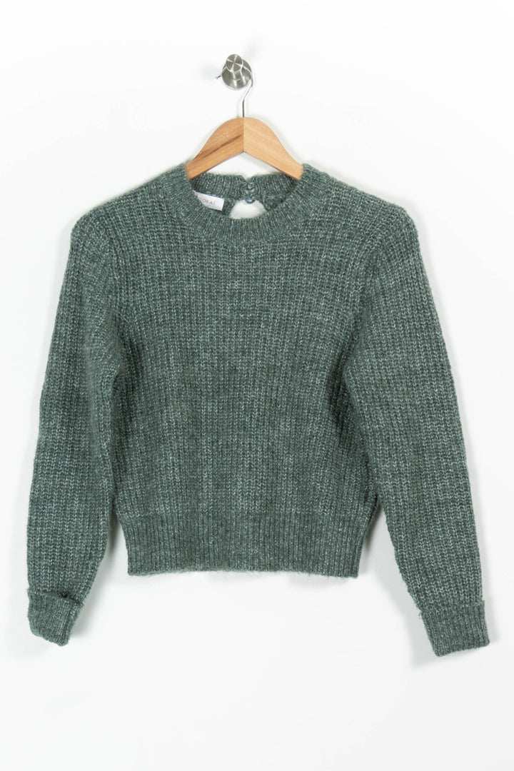 Pull Vert - Taille S/36 de la marque Kookai | PARAD97207 - Vendu par Paradigme - Image 2